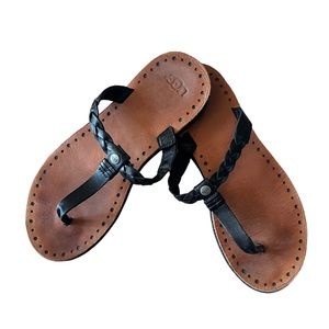 Ugg Braided Sandals - Size 6